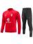 Picture of AC Milan 2022-2023 Men's Red Football Training Tracksuit (Top, Soccer Pants & Collared Design)