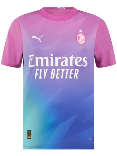 Picture of AC Milan 2023-2024 Men's Third Football Shirt: Football Uniform, Football Kit Sportswear