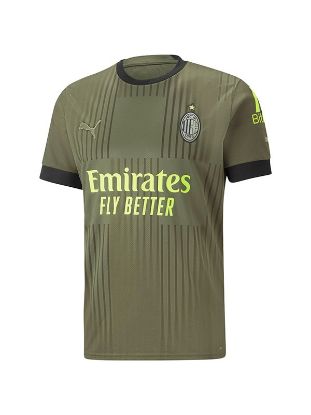 Picture of AC Milan 2022-2023 Men's Third Football Shirt (3rd Shirt): Football Sports Tops, Men's Football Uniform